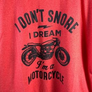 T-Shirt XL  I Dream Im a Motorcycle